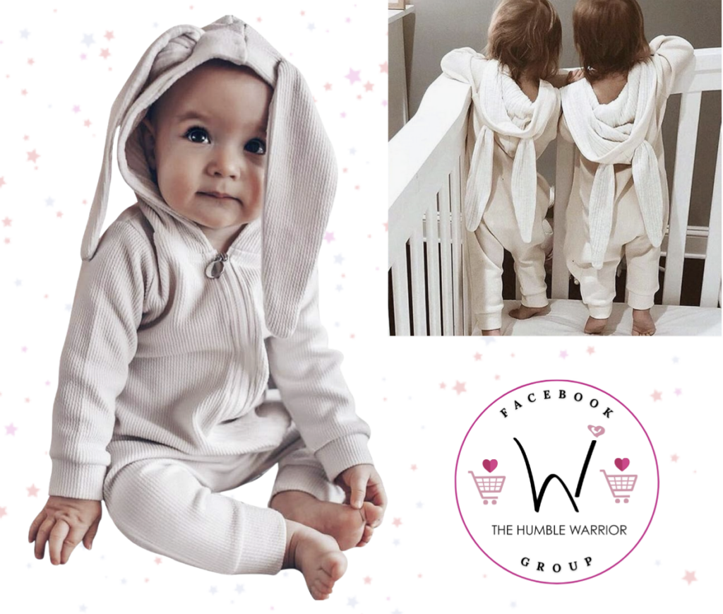 The Simplee Kids Baby Bunny Onesie!